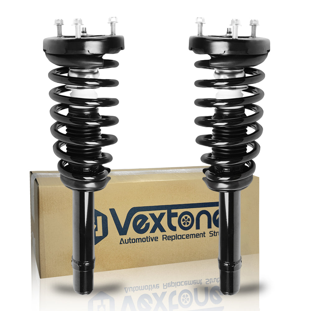 Vextone Front Strut Assembly Kit for Hyundai Azera 2006-2011, Sonata 2006-2010 – Noise Reduction & Comfort Upgrade – Replaces OEM 172281 (Pair)