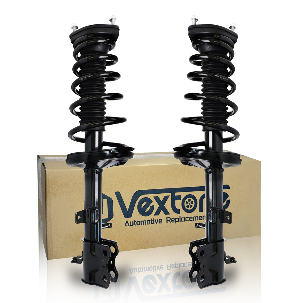 Vextone Rear Strut Assembly Kit for 2009 2010 2011 2012 Toyota Venza AWD  – Noise Reduction & Comfort Upgrade – Replaces OEM 172965 172964 (Pair)