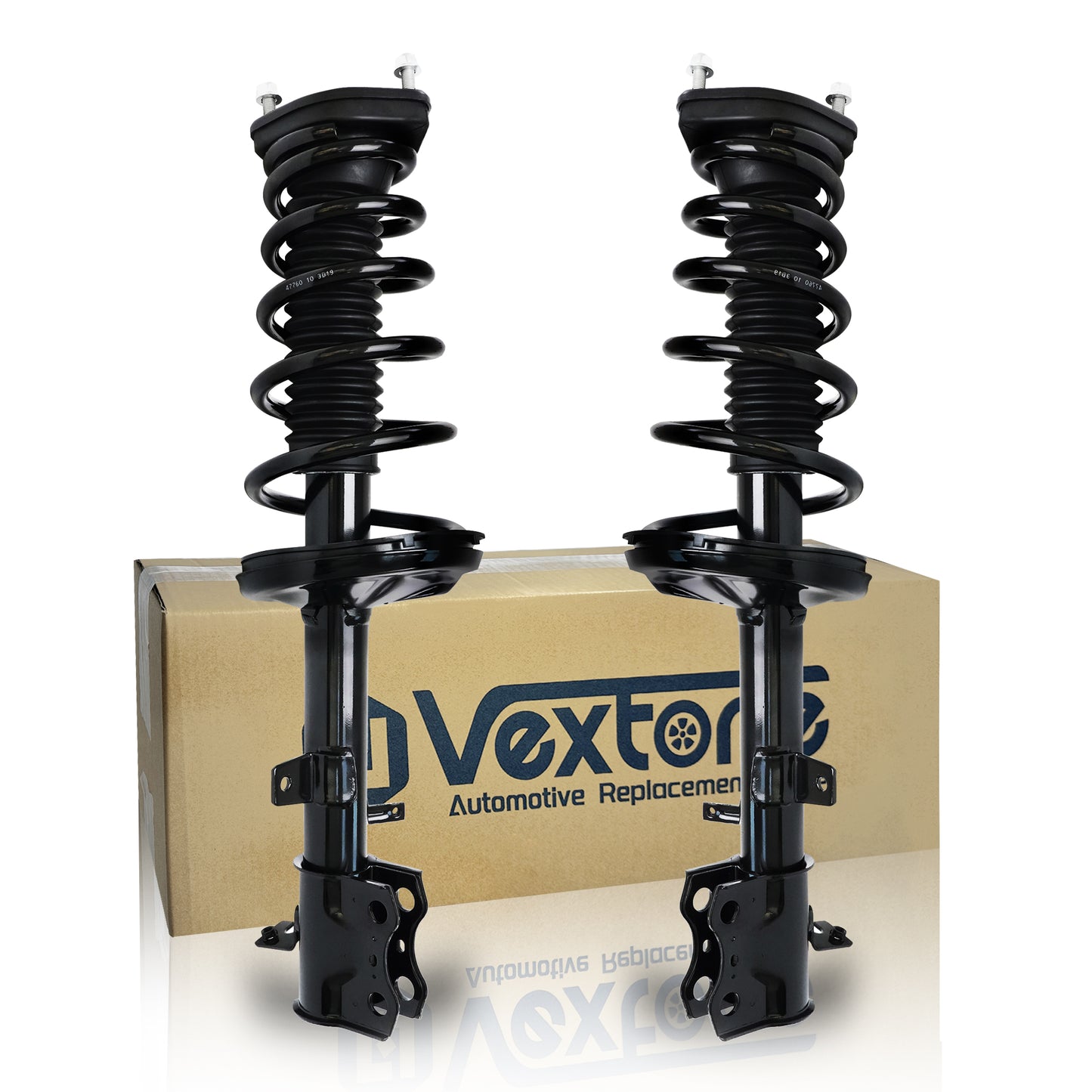 Vextone Rear Strut Assembly Kit for 2009 2010 2011 2012 Toyota Venza AWD  – Noise Reduction & Comfort Upgrade – Replaces OEM 172965 172964 (Pair)