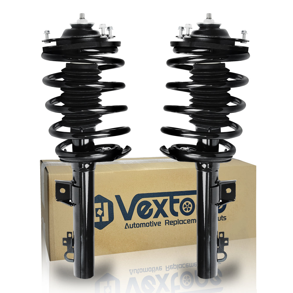 Vextone Front Strut Assembly Kit for 1996-2007 Ford Taurus, 1996-2005 Mercury Sable  – Noise Reduction & Comfort Upgrade – Replaces OEM 171615 (Pair)