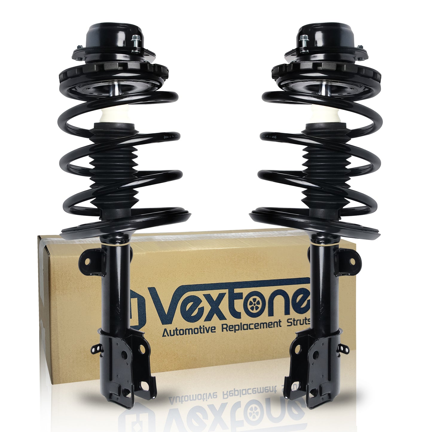 Vextone Front Strut Assembly Kit for 1995-2000 Dodge Caravan, Grand Caravan, 1995-2000 Chrysler Town & Country – Noise Reduction & Comfort Upgrade – Replaces OEM 171964L 171964R(Pair)