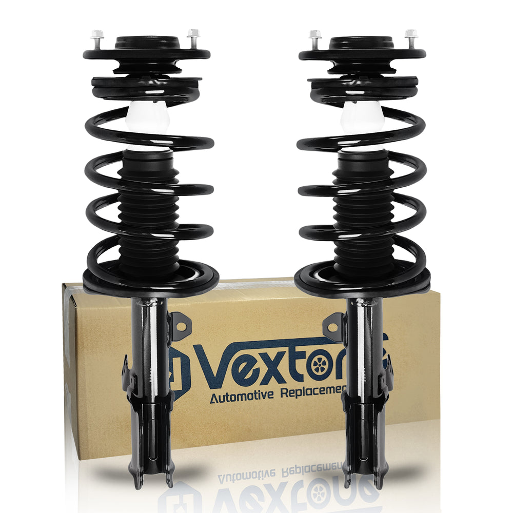 Vextone Front Strut Assembly Kit for  2003 2004 2005 2006 2007 2008 Toyota Corolla – Noise Reduction & Comfort Upgrade – Replaces OEM 172114 172115 (Pair)