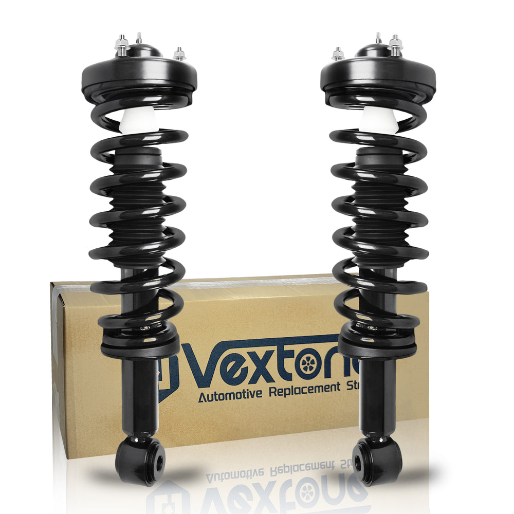 Vextone Front Strut Assembly Kit for 2005 2006 2007 2008 Ford F150 RWD, 2006 2007 2008 Lincoln Mark LT RWD – Noise Reduction & Comfort Upgrade – Replaces OEM 171362 (Pair)