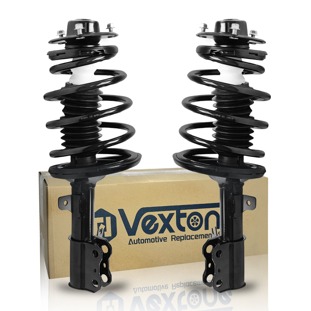 Vextone Front Strut Assembly Kit for 1997-2001 Toyota Camry 3.0L V6, 1997-2003 Toyota Avalon – Noise Reduction & Comfort Upgrade – Replaces OEM 271678 271679 (Pair)