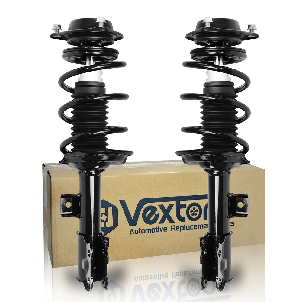 Vextone Front Strut Assembly Kit for 2011 2012 2013 Hyundai Elantra Sedan GLS, Limited, 2014 2015 2016 Elantra Sedan – Noise Reduction & Comfort Upgrade – Replaces OEM 172708 172709 (Pair)