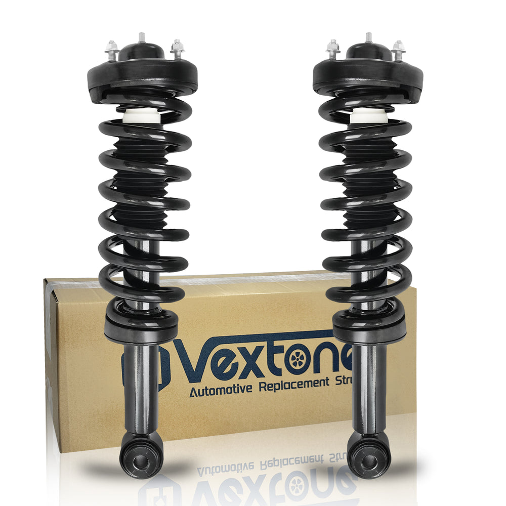 Vextone Front Strut Assembly Kit for 2009-2013 Ford F-150 4WD V8, 4.6L & 5.4L  – Noise Reduction & Comfort Upgrade – Replaces OEM 171141  (Pair)