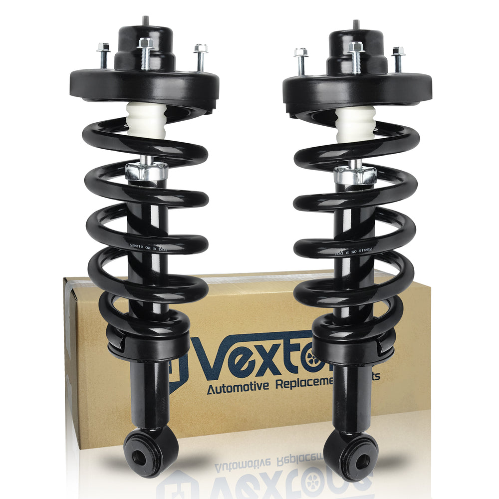 Vextone Rear Struts Shock Absorbers Coil Spring Assembly Fit for 2007 2008 2009 2010 2011 2012 2013 Ford Expedition (NO Eddie/EL Models), Lincoln Navigator – Noise Reduction & Comfort Upgrade – Replaces OEM 271139 (Pair)