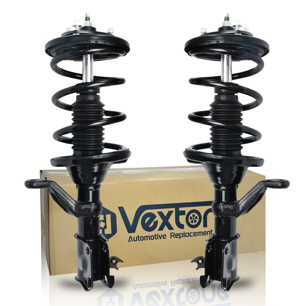 Vextone Front Strut Assembly Kit for 2002 2003 2004 2005 2006 Honda CR-V – Noise Reduction & Comfort Upgrade – Replaces OEM 172143 172144 (Pair)