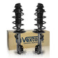Vextone Front Strut Assembly Kit for Toyota Yaris 2006 2007 2008 2009 2010 2011 All Models, 2012 Yaris Only Sedan – Noise Reduction & Comfort Upgrade – Replaces OEM  272288 272289 (Pair)