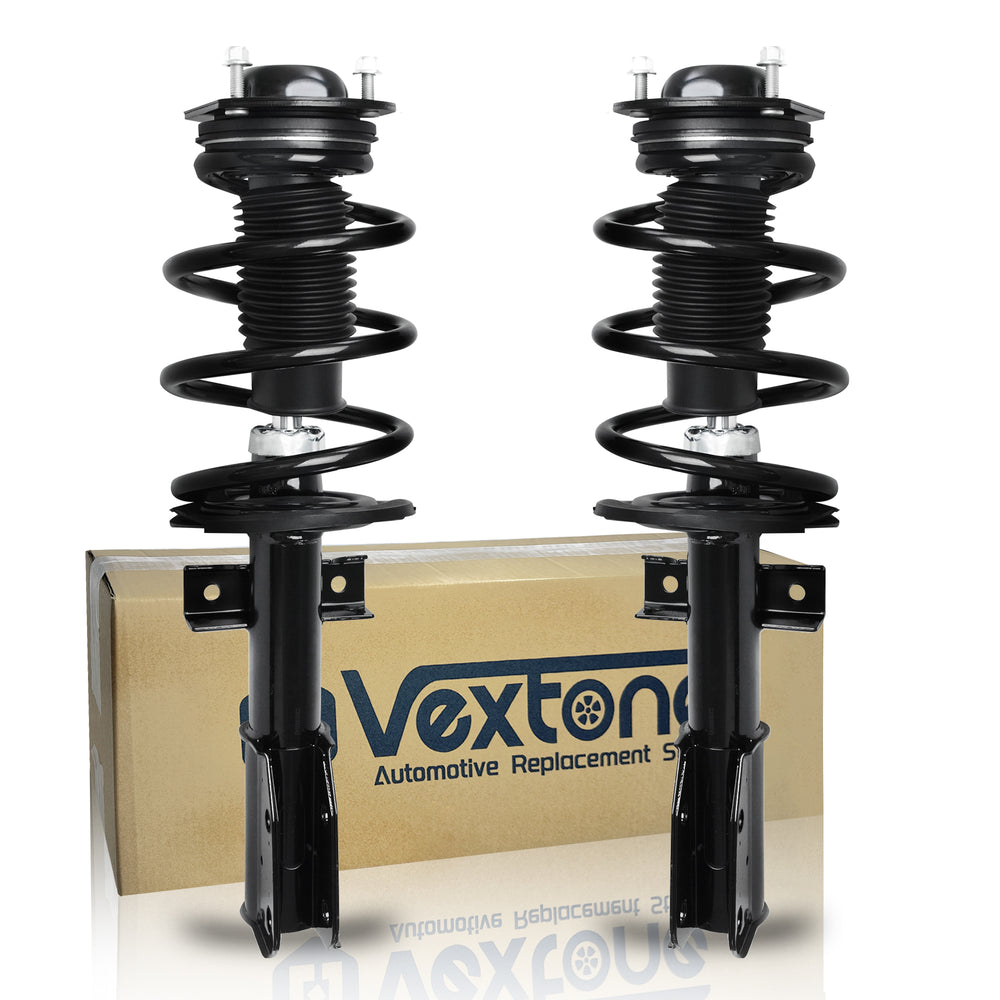 Vextone Front Strut Assembly Kit for 2008-2012 Buick Enclave, 2009-2012 Chevrolet Chevy Traverse   – Noise Reduction & Comfort Upgrade – Replaces OEM 172518 (Pair)