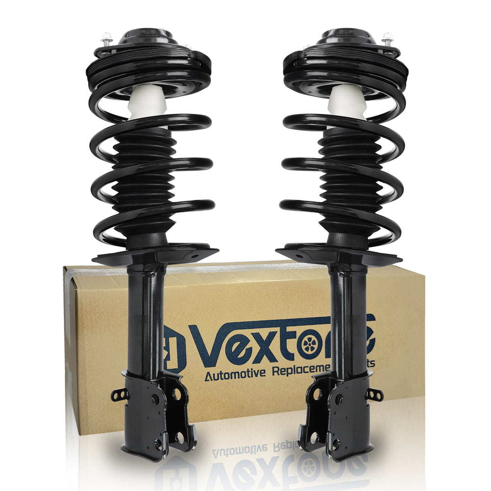 Vextone Front Strut Assembly Kit for 2001-2010 Chrysler Pt Cruiser – Noise Reduction & Comfort Upgrade – Replaces OEM 171592 (Pair)