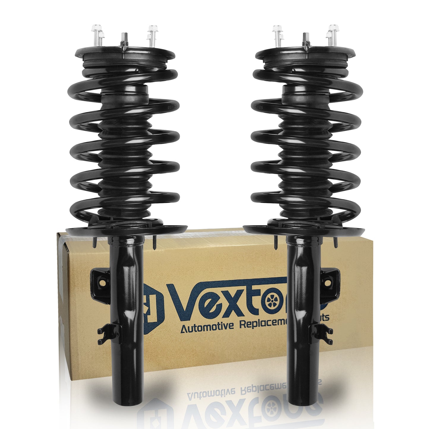 Vextone Front Strut Assembly Kit for 2008 2009 Ford Taurus FWD, Mercury Sable FWD – Noise Reduction & Comfort Upgrade – Replaces OEM 172530 172531 (Pair)