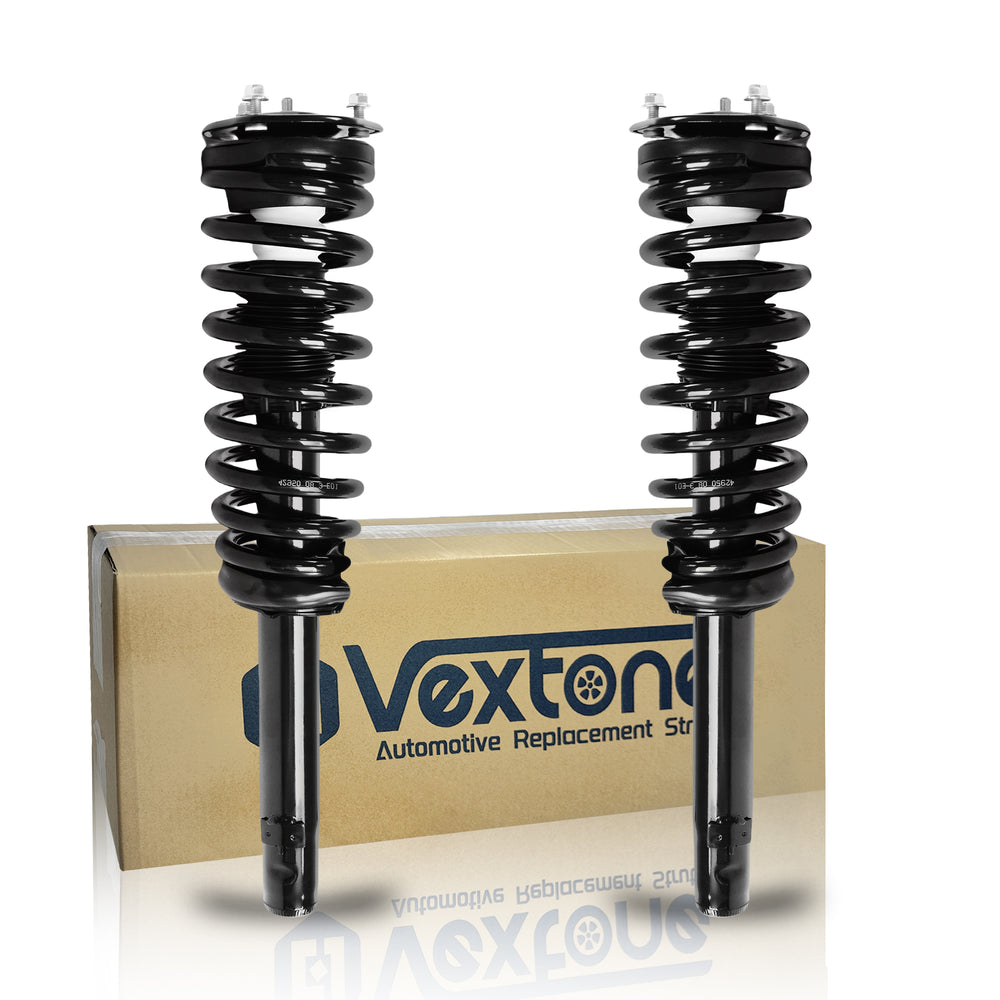 Vextone Front Strut Assembly Kit for 2010 2011 2012 Ford Fusion L4, 2.5L – Noise Reduction & Comfort Upgrade – Replaces OEM 272596 (Pair)