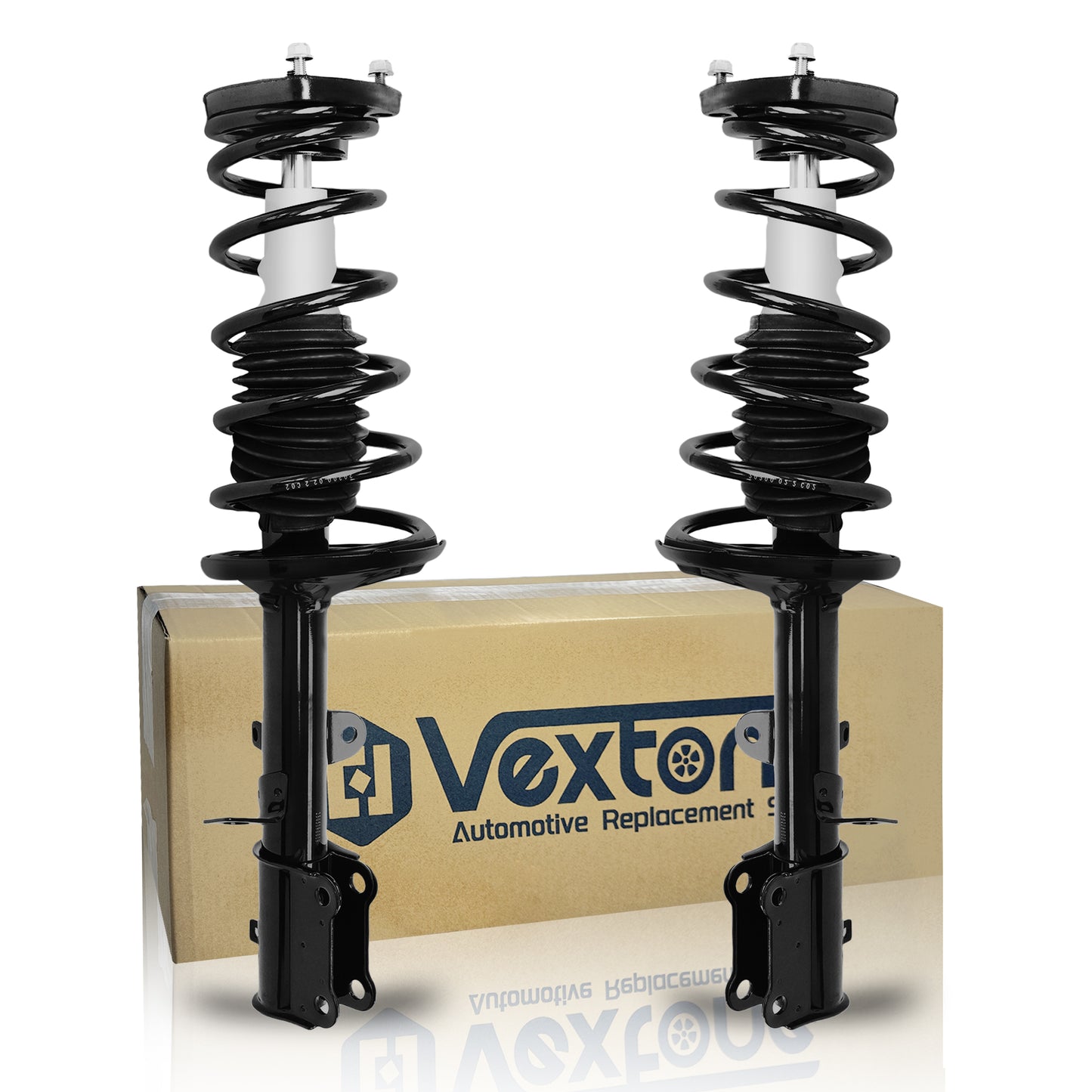 Vextone Rear Strut Assembly Kit for 1993-2002 Toyota Corolla (No Wagon), for 1998-2002 Chevy Prizm – Noise Reduction & Comfort Upgrade – Replaces OEM 171953 171954 (Pair)