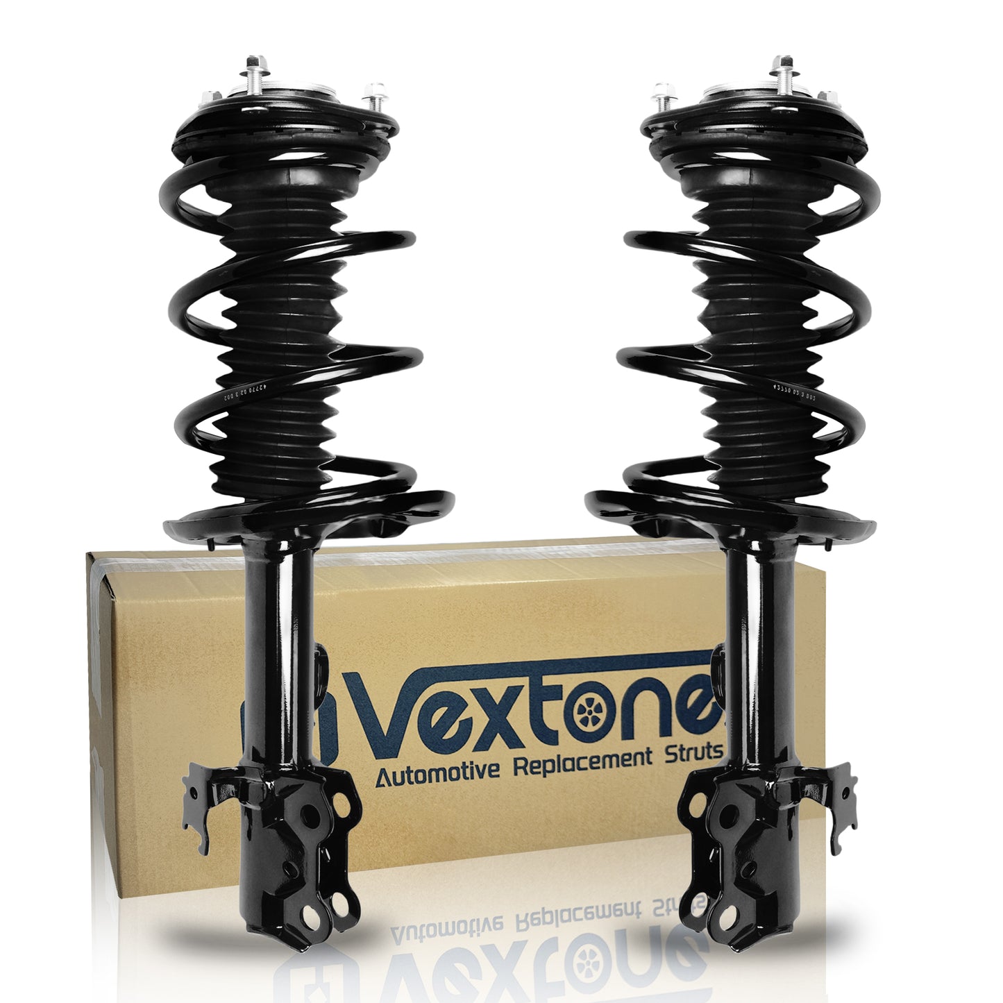 Vextone Front Strut Assembly Kit for 2006-2008 Toyota RAV4 L4 2.4L L4, 2009-2012 Toyota RAV4 L4 2.5L – Noise Reduction & Comfort Upgrade – Replaces OEM 172276 172275 (Pair)