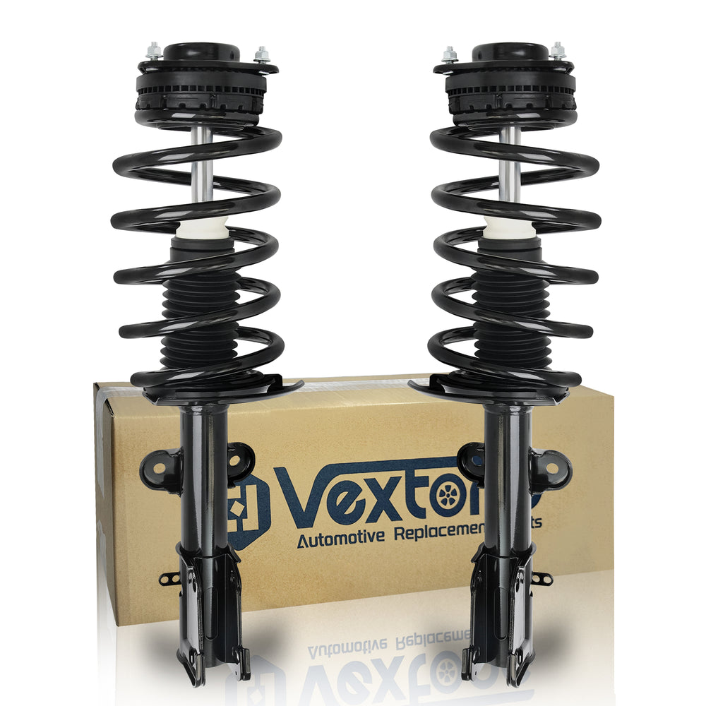 Vextone Front Strut Assembly Kit for 2012-2016 Dodge Grand Caravan (NO RT), 2017-2020 Grand Caravan (NO GT/Blacktop/SXT Premium) – Noise Reduction & Comfort Upgrade – Replaces OEM 471128R 471128L (Pair)