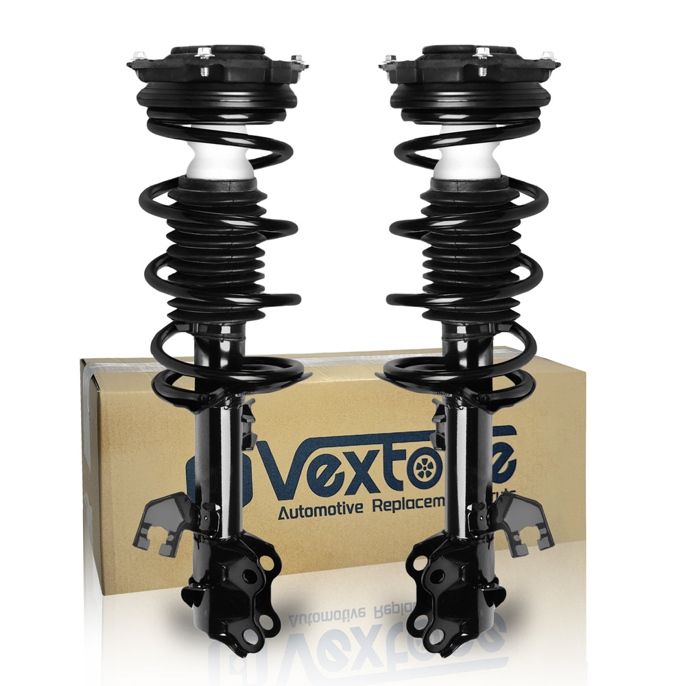Vextone Front Strut Assembly Kit for Nissan Versa 2007 2008 2009 2010 2011 2012 (2012 Only Hatchback)  – Noise Reduction & Comfort Upgrade – Replaces OEM 172351 172352 (Pair)