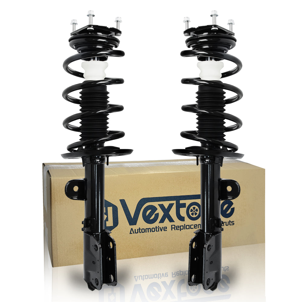 Vextone Front Strut Assembly Kit for 2011 2012 Ford Explorer FWD – Noise Reduction & Comfort Upgrade – Replaces OEM 172620 172621 (Pair)