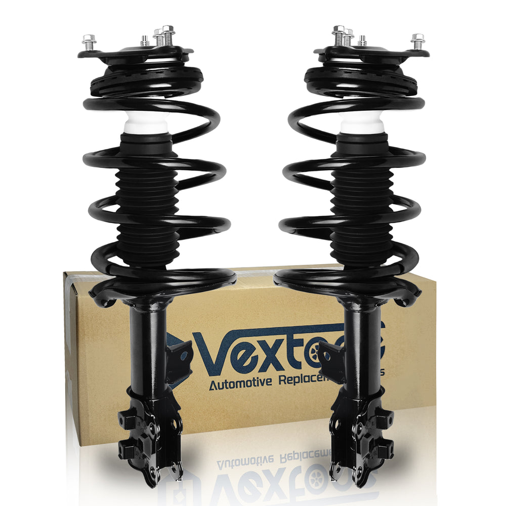 Vextone Front Strut Assembly Kit for Hyundai Elantra 2007 2008 2009 2010 All Models – Noise Reduction & Comfort Upgrade – Replaces OEM 172305 172306 (Pair)