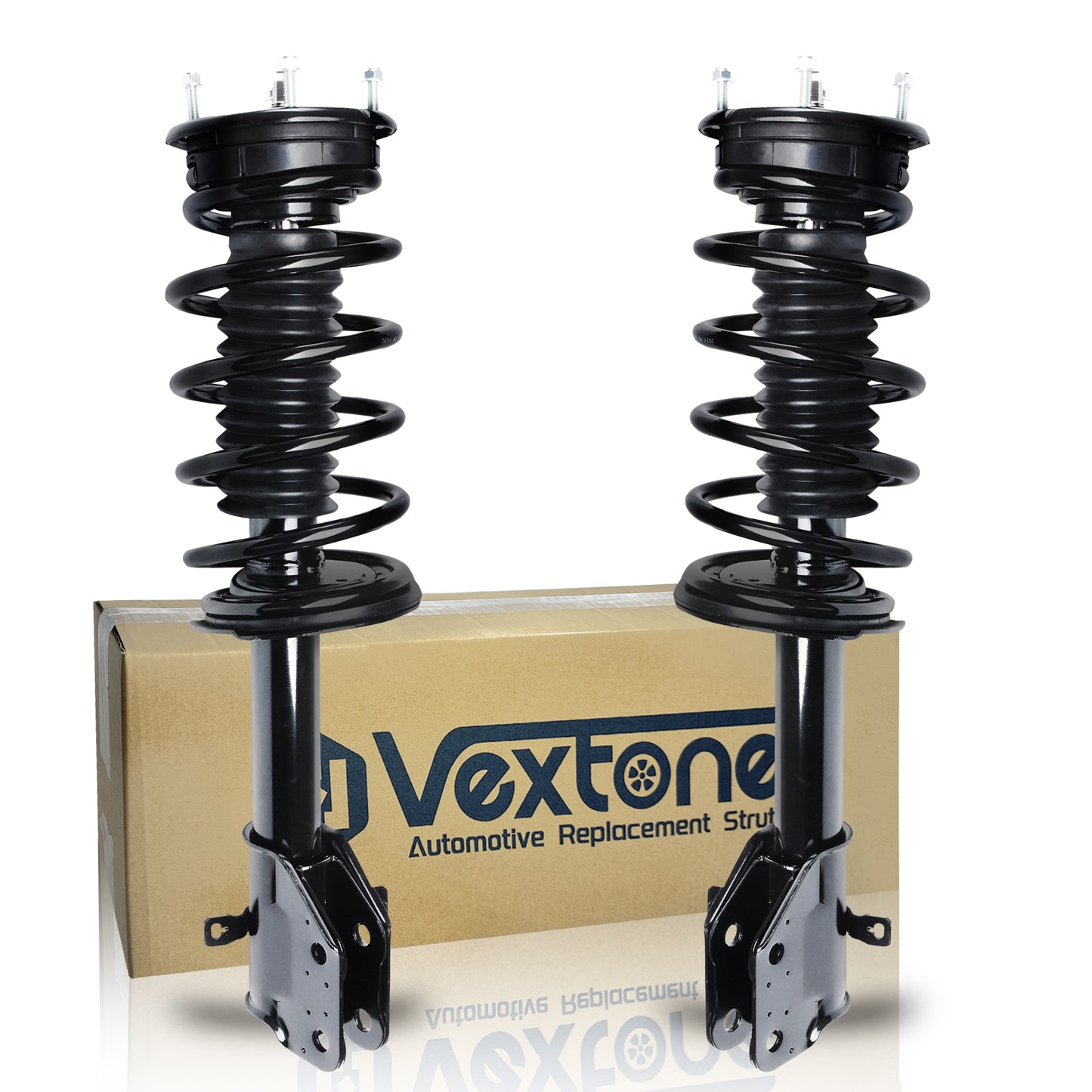 Vextone Front Strut Assembly Kit for 2007 2008 2009 2010 Ford Edge, Lincoln MKX – Noise Reduction & Comfort Upgrade – Replaces OEM 272889 272888 (Pair)