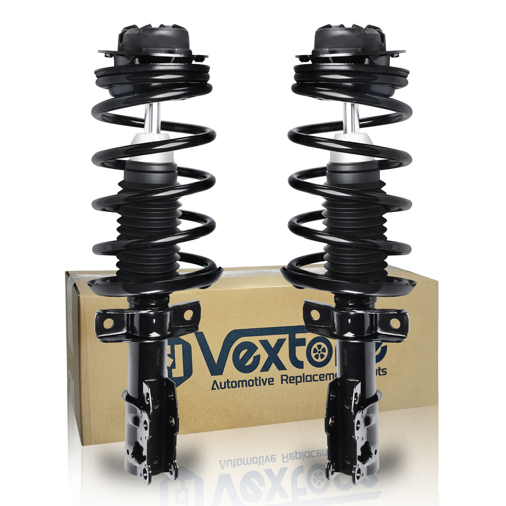 Vextone Front Strut Assembly Kit for 2003 2004 2005 2006 2007 Saturn Ion 2.2L 2.4L – Noise Reduction & Comfort Upgrade – Replaces OEM 172203 (Pair)