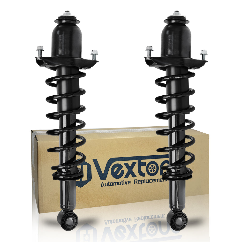 Vextone Rear Strut Assembly Kit for 2003-2008 Toyota Corolla, 2003-2008 Matrix FWD – Noise Reduction & Comfort Upgrade – Replaces OEM  171373L 171373R(Pair)