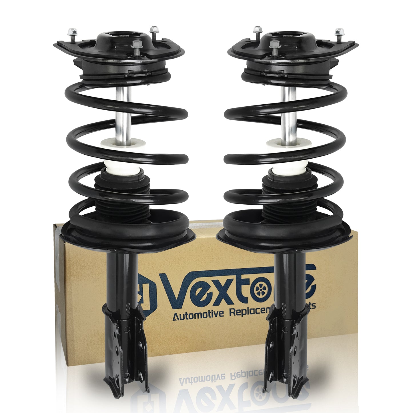 Vextone Front Struts Shock Absorbers Coil Spring Assembly Fit for 1991-1996 Buick Park Avenue, 1990-1999 Buick LeSabre – Noise Reduction & Comfort Upgrade – Replaces OEM 171822 (Pair)