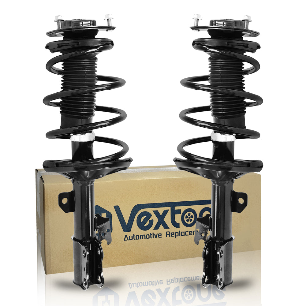 Vextone Front Strut Assembly Kit for 2002 2003 Toyota Camry/Lexus ES300 – Noise Reduction & Comfort Upgrade – Replaces OEM 171490 171491 (Pair)