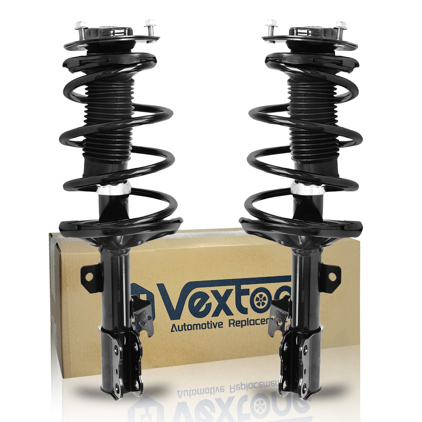 Vextone Front Strut Assembly Kit for 2002 2003 Toyota Camry/Lexus ES300 – Noise Reduction & Comfort Upgrade – Replaces OEM 171490 171491 (Pair)