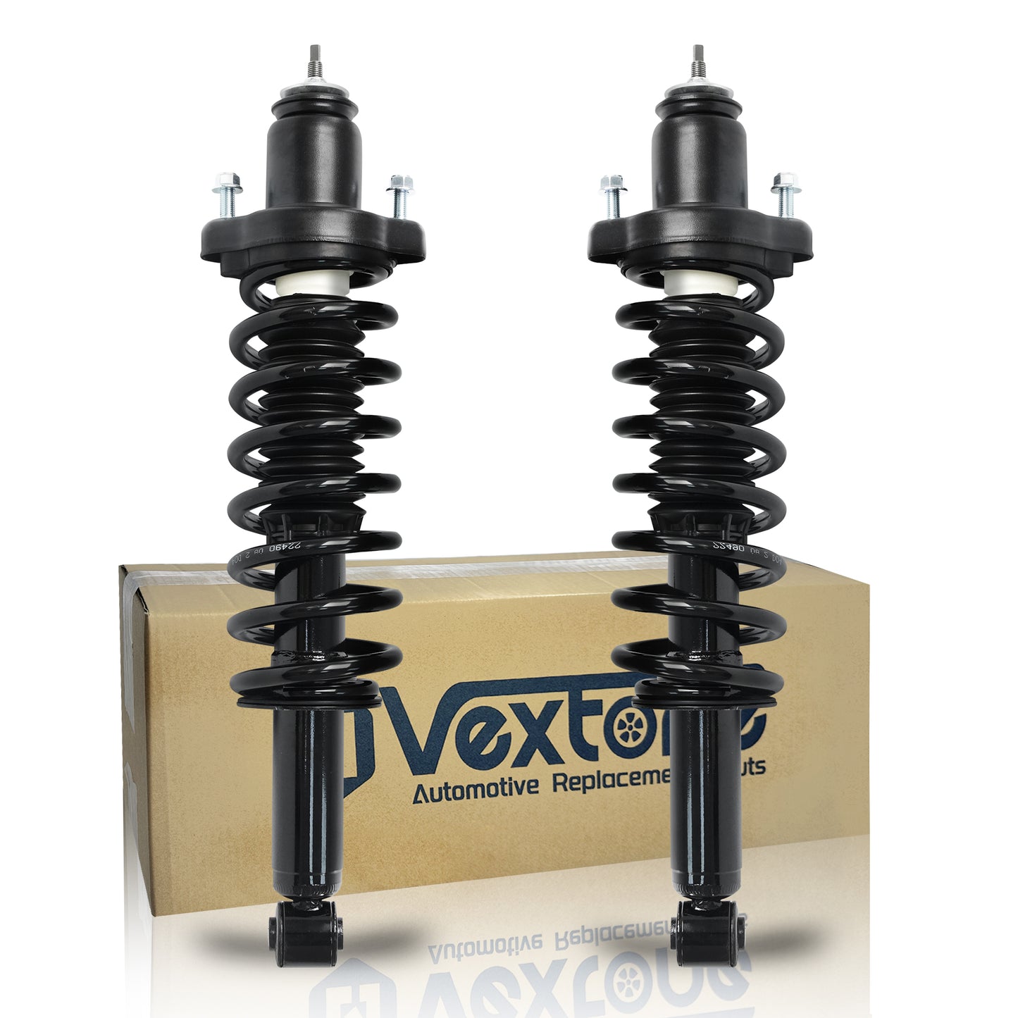 Vextone Rear Struts Shock Absorbers Coil Spring Assembly Fit for 2007-2016 Jeep Compass, Patriot All Models – Noise Reduction & Comfort Upgrade – Replaces OEM 172401 (Pair)