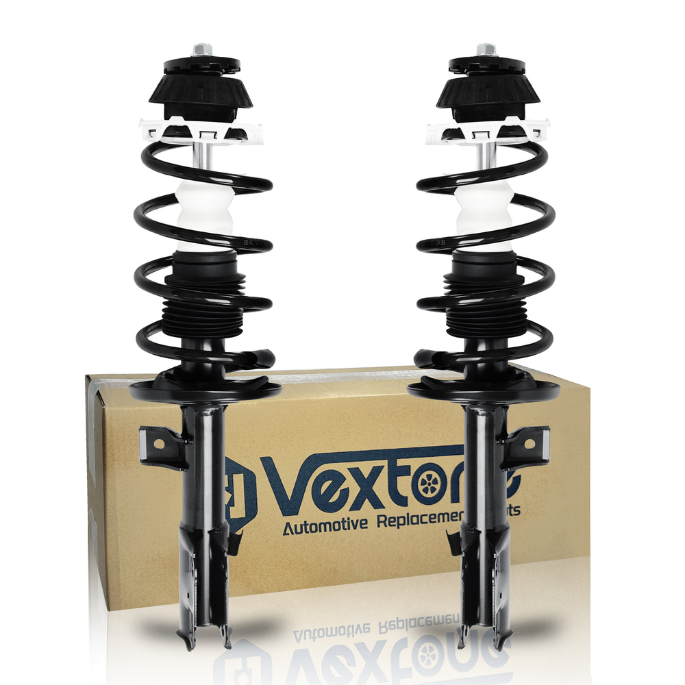 Vextone Front Strut Assembly Kit for 2006 2007 2008 Honda Fit – Noise Reduction & Comfort Upgrade – Replaces OEM 11411 11412 (Pair)