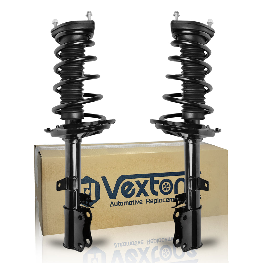 Vextone Rear Strut Assembly Kit for 2004-2007 Toyota Highlander FWD Base,2004-2006 Lexus RX330 FWD, 2007 RX350 FWD– Noise Reduction & Comfort Upgrade – Replaces OEM 172213 172214 (Pair)