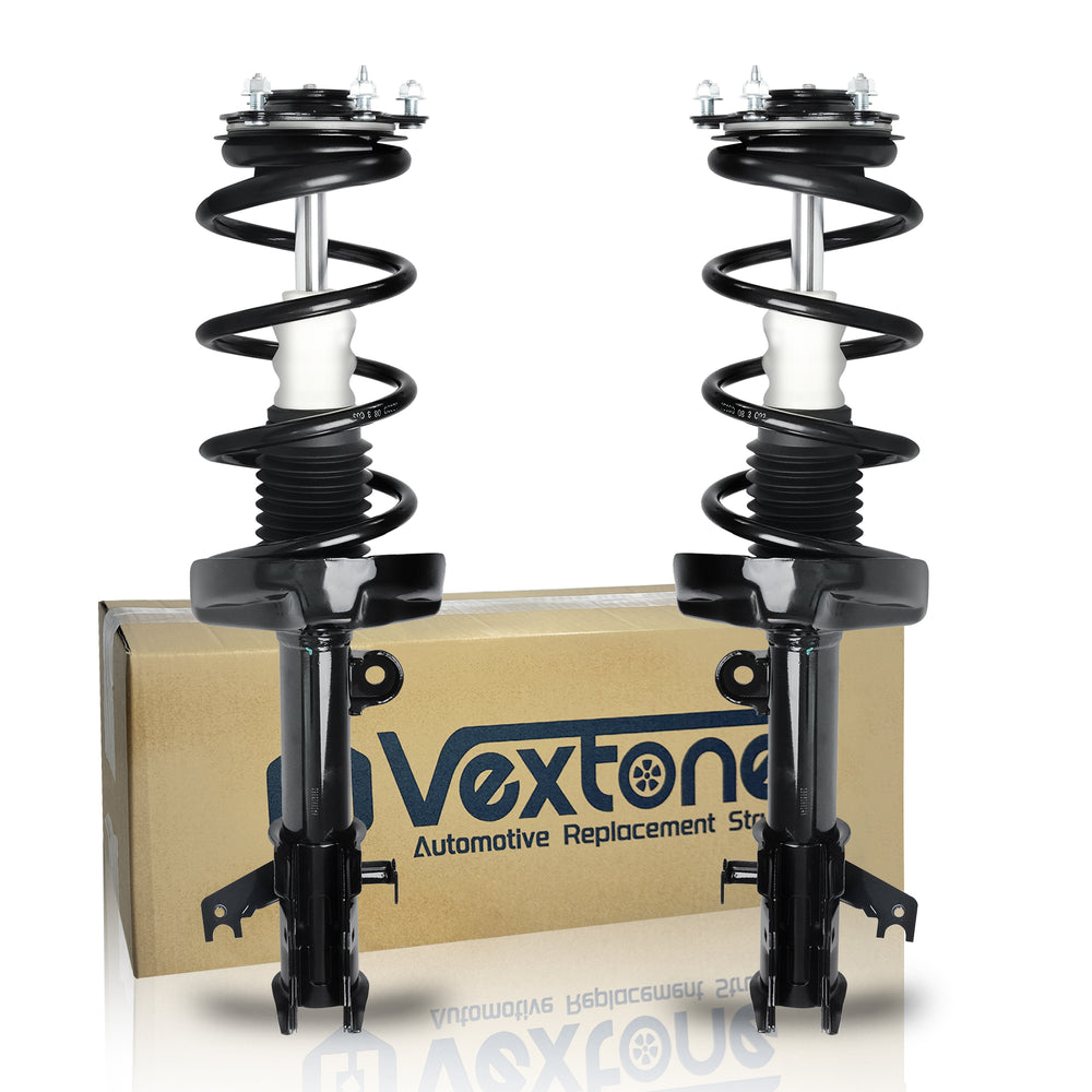Vextone Front Strut Assembly Kit for 2007 2008 2009 2010 2011 2012 2013 2014 Honda CR-V CRV – Noise Reduction & Comfort Upgrade – Replaces OEM 272491 272492 (Pair)
