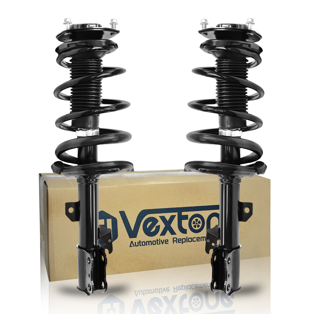 Vextone Front Strut Assembly Kit for 2007-2010 Toyota Sienna FWD – Noise Reduction & Comfort Upgrade – Replaces OEM 172363 172364 (Pair)