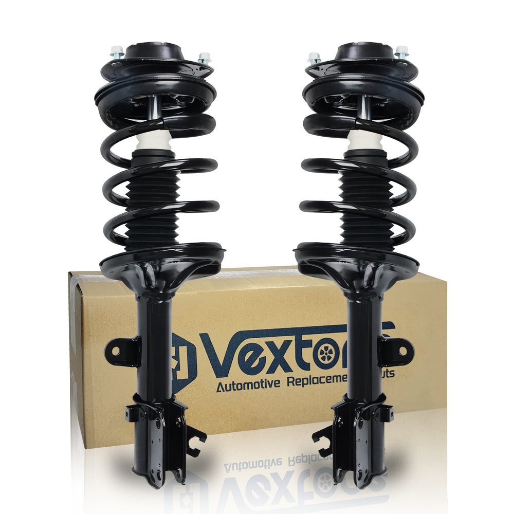 Vextone Front Strut Assembly Kit for 2005-2009 Hyundai Tucson(No 2007 GLS 2.7L), 2005-2010 Kia Sportage – Noise Reduction & Comfort Upgrade – Replaces OEM  172220 172219 (Pair)