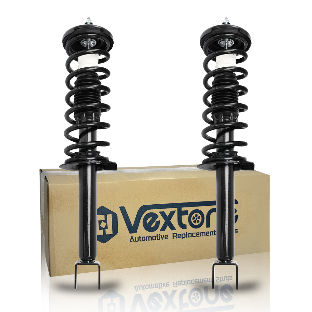 Vextone Rear Struts Shock Absorbers Coil Spring Assembly Fit for Honda Accord 2008 2009 2010 2011 2012 – Noise Reduction & Comfort Upgrade – Replaces OEM 172563(Pair)