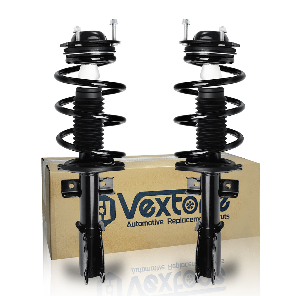 Vextone Front Strut Assembly Kit for 2013-2017 Chevrolet Traverse, Buick Enclave, 2013-2016 GMC Acadia – Noise Reduction & Comfort Upgrade – Replaces OEM 172949 (Pair)