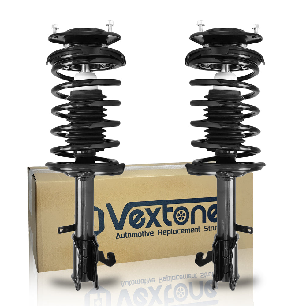 Vextone Front Strut Assembly Kit for 1994 1995 1996 Toyota Corolla Sedan, 1997 1998 1999 2000 2001 2002 Corolla All Models – Noise Reduction & Comfort Upgrade – Replaces OEM 271952 271951(Pair)