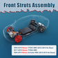 Vextone Front Struts Shock Absorbers Coil Spring Assembly Fit for 2004-2015 & 2017-2019 Nissan TITAN 4WD (NO 2012-2015 Base) – Noise Reduction & Comfort Upgrade – Replaces OEM 171358 (1PC)