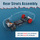 Vextone Rear Struts Shock Absorbers Coil Spring Assembly Fit for Honda Civic 1996 1997 1998 1999 2000 – Noise Reduction & Comfort Upgrade – Replaces OEM 171292 (1PC)