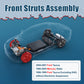 Vextone Front Strut Assembly Kit for 1996-2007 Ford Taurus, 1996-2005 Mercury Sable  – Noise Reduction & Comfort Upgrade – Replaces OEM 171615 (Pair)