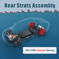 Vextone Rear Struts Shock Absorbers Coil Spring Assembly Fit for Chrysler Sebring 2001 2002 2003 2004 2005 2006 – Noise Reduction & Comfort Upgrade – Replaces OEM 471311 (1PC)