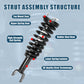 Vextone Front Struts Shock Absorbers Coil Spring Assembly Fit for 2005-2009 Dodge Dakota 4WD, 2006-2009 Mitsubishi Raider 4WD – Noise Reduction & Comfort Upgrade – Replaces OEM 171100 (Pair)