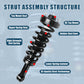Vextone Front Struts Shock Absorbers Coil Spring Assembly Fit for 2007-2013 Ford Expedition & Lincoln Navigator All Models – Noise Reduction & Comfort Upgrade – Replaces OEM 171138 (1PC)