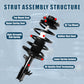 Vextone Front Strut Assembly Kit for 1997-2001 Toyota Camry 2.2L, for 1999-2003 Solara 2.2L/2.4L – Noise Reduction & Comfort Upgrade – Replaces OEM 171678 171679 (Pair)