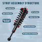 Vextone Front Struts Shock Absorbers Coil Spring Assembly Fit for 2002 2003 Ford Explorer, Mercury Mountaineer – Noise Reduction & Comfort Upgrade – Replaces OEM 171321 (Pair)