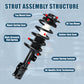 Vextone Front Strut Assembly Kit for 2004-2009 Chevy Malibu (No 2007 Base Sedan 2.2L), 2010-2012 Chevy Malibu (No Hybrid), Pontiac G6 2005-2010 – Noise Reduction & Comfort Upgrade – Replaces OEM 172200 172199 (Pair)