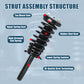Vextone Front Strut Assembly Kit for 1998 1999 2000 2001 2002 Honda Accord, 2001 2002 2003 Acura CL – Noise Reduction & Comfort Upgrade – Replaces OEM 171691L 171691R (Pair)