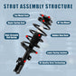 Vextone Front Strut Assembly Kit for 2004-2006 Toyota Sienna 3.3L V6 (FWD 7 Passenger), 2007-2010 Toyota Sienna 3.5L V6 (FWD 7 Passenger) – Noise Reduction & Comfort Upgrade – Replaces OEM 172236 172237 (Pair)