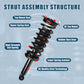 Vextone Rear Strut Assembly Kit for 2000 2001 2002 2003 2004 Subaru Outback – Noise Reduction & Comfort Upgrade – Replaces OEM 171113 (1PC)